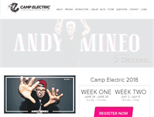 Tablet Screenshot of campelectric.com